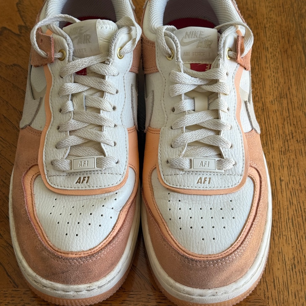 Nike White Mesh Sneakers